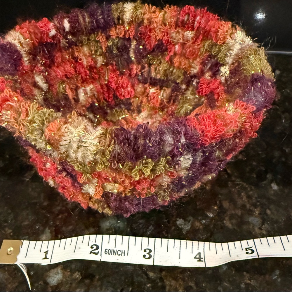 Handcrafted Multicolor Yarn Bowl